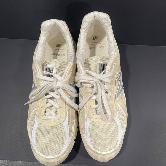 New Balance Teddy Santis x 990v4 Made in USA Limestone Mens 10.5 main image 8